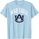 Auburn Tigers War Eagle Orange Officially Licensed T-Shirt - T-Shirt | Light Blue