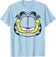 Garfield - Oversized Face T-Shirt - T-Shirt | Light Blue