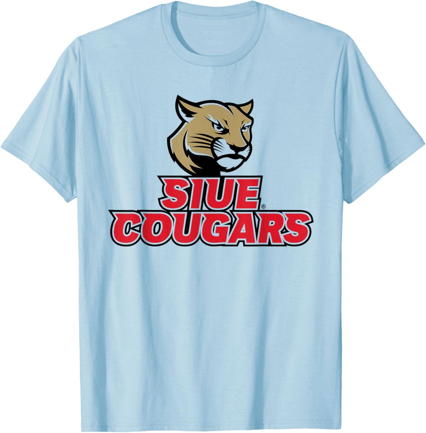 Southern Illinois Edwardsville Cougars Sportsmanship White T-Shirt - T-Shirt | Light Blue