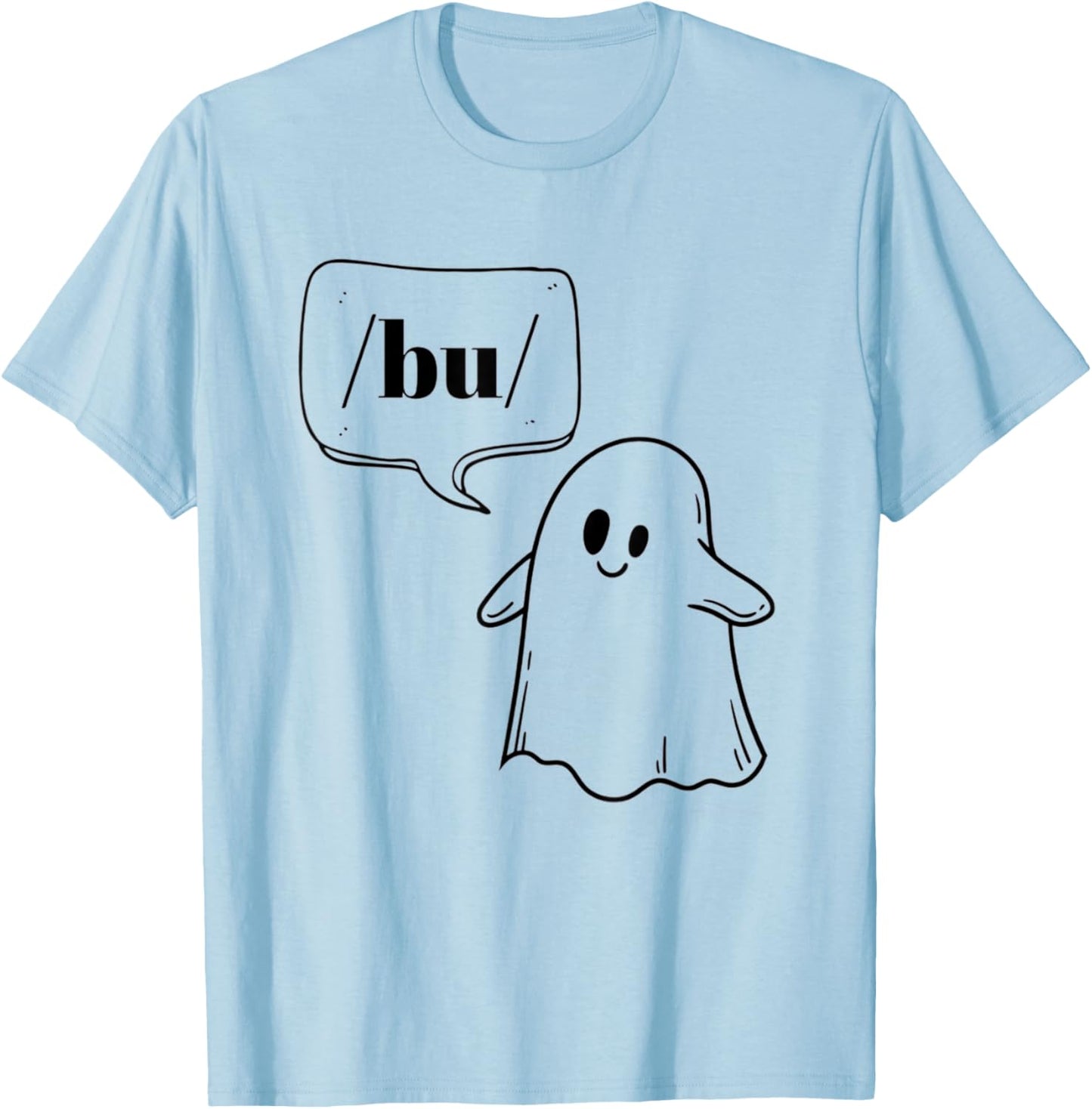 Halloween Phonetics SLP International Phonetic Alphabet T-Shirt - T-Shirt | Light Blue