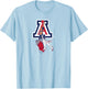Caleb Love - Poster Dunk - Arizona Wildcats Basketball T-Shirt - T-Shirt | Light Blue