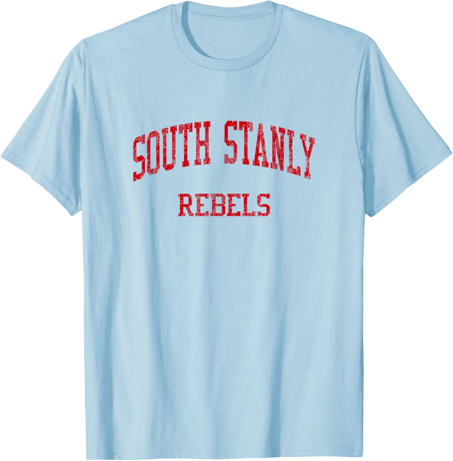 South Stanly High School HS Norwood NC Vintage Sports T-Shirt - T-Shirt | Light Blue