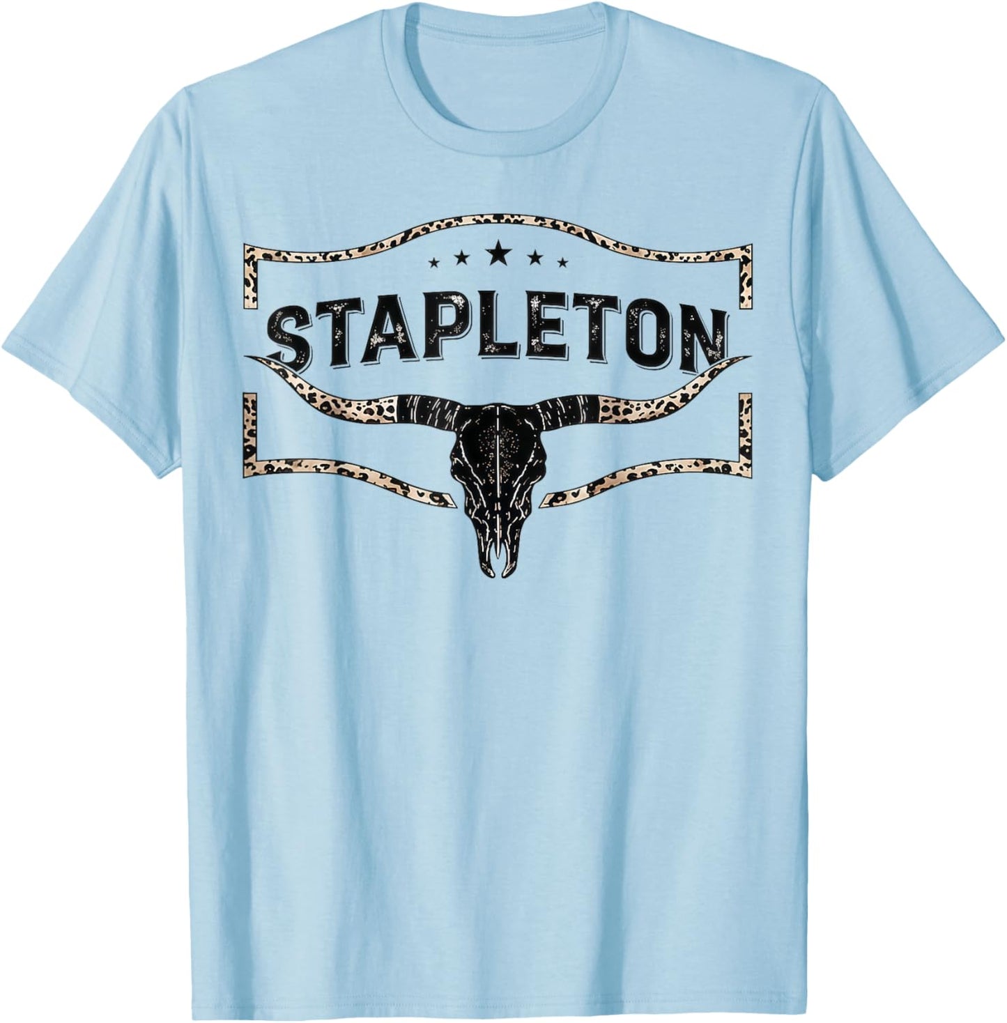 Retro Stapleton Name Gifts for Boys Kids T-Shirt - T-Shirt | Light Blue