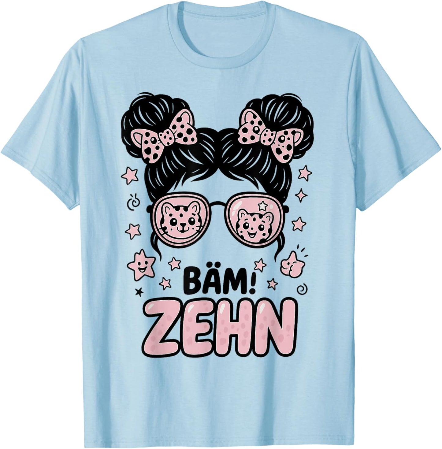 10th Birthday Girl 10 Years 2016 Funny Gift T-Shirt - T-Shirt | Light Blue