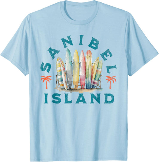 Sanibel Island T-Shirt - T-Shirt | Light Blue
