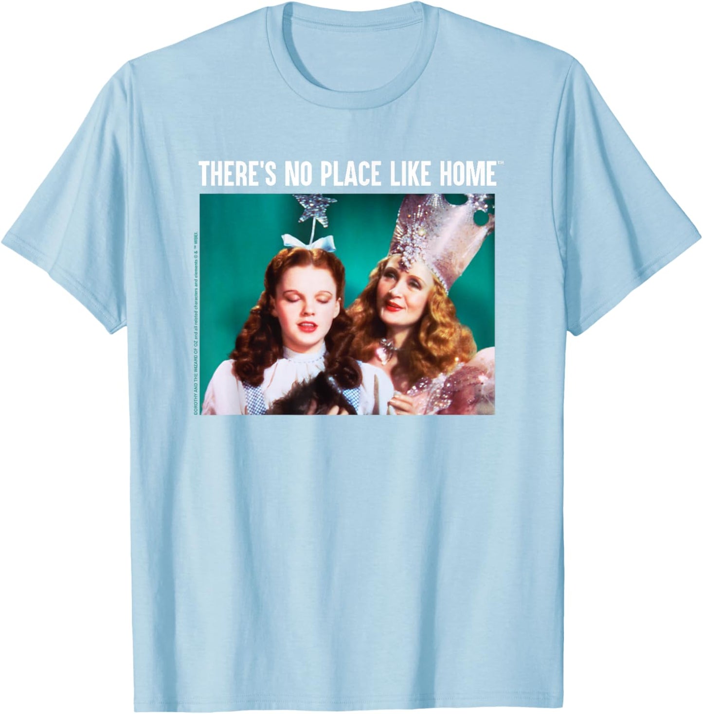 The Wizard of Oz No Place Like Home Glenda T-Shirt - T-Shirt | Light Blue