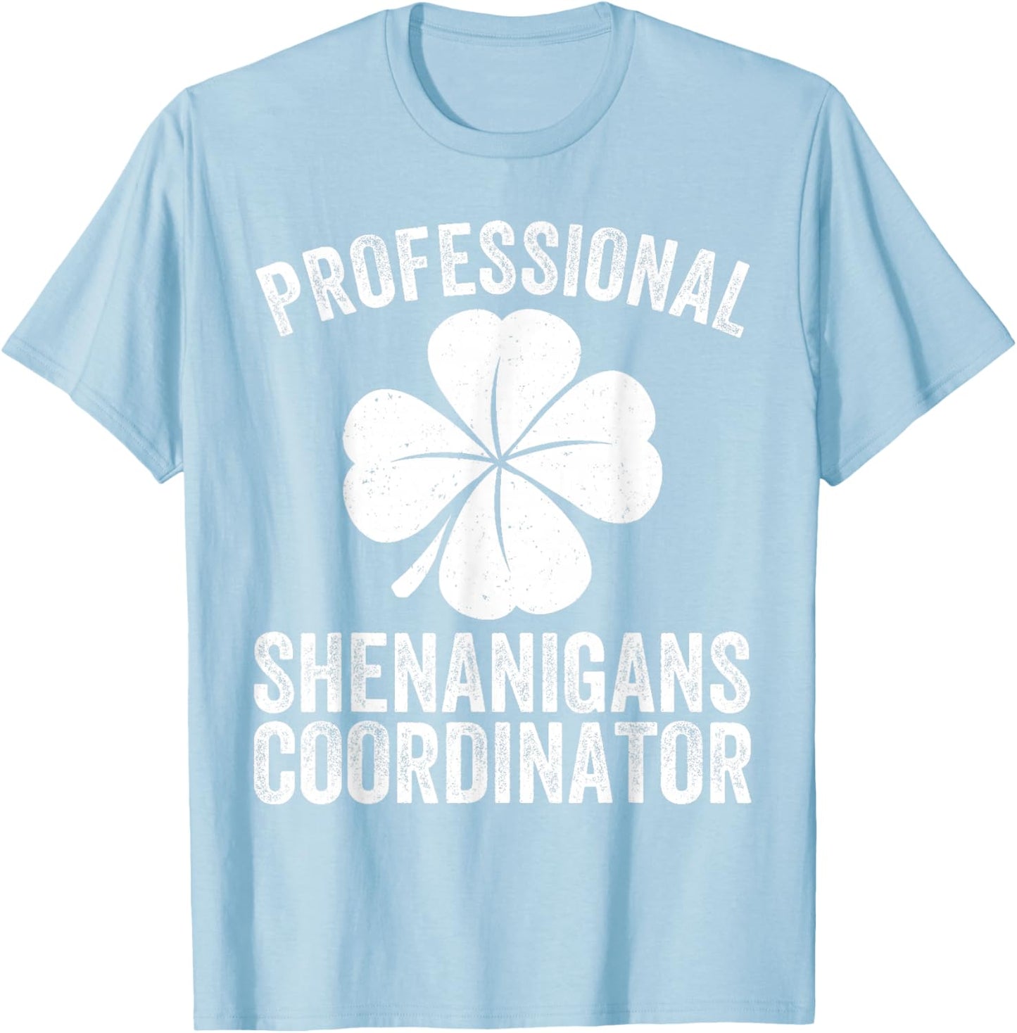 Shenanigans Squad Teacher St Patrick's Day Men Women Teacher T-Shirt - T-Shirt | Light Blue