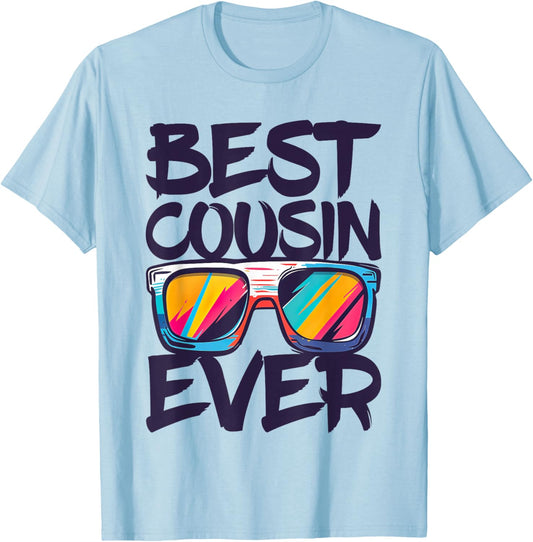 Best Cousin Ever Shirt Kinder Junge Mädchen Cousin Crew Matching T-Shirt - T-Shirt | Light Blue