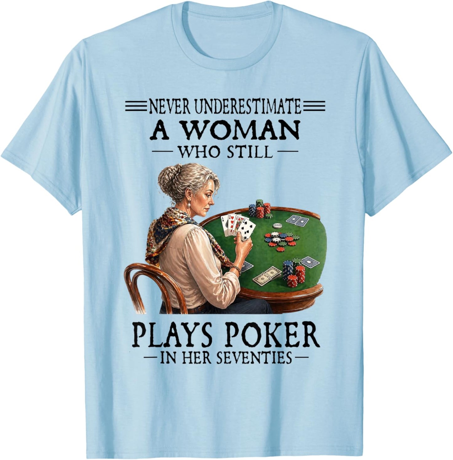 in Her T-Shirt - T-Shirt | Light Blue