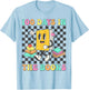 100 Days in the Books Reading Teacher 100th Day of School T-Shirt - T-Shirt | Light Blue