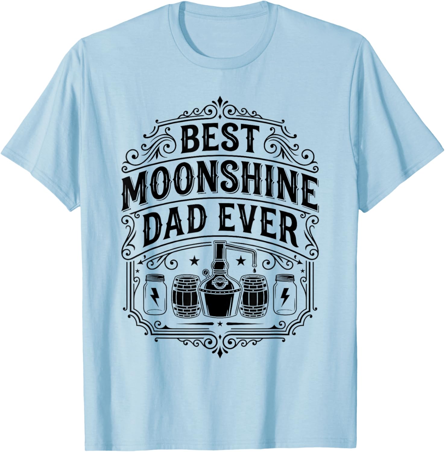 Amateurs De Moonshine pour Les Moonshiners Redneck Et T-Shirt - T-Shirt | Light Blue