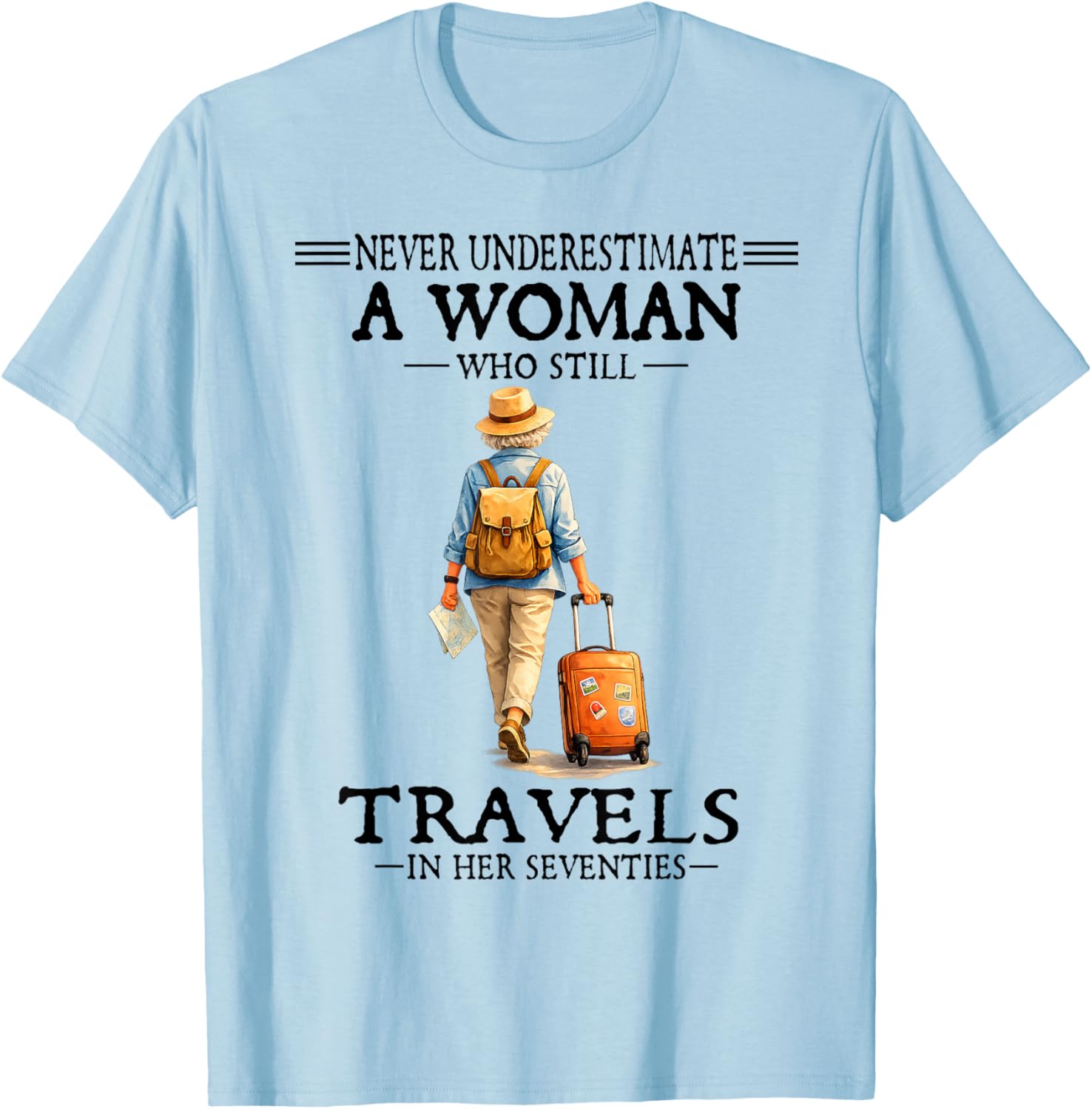 Her T-Shirt - T-Shirt | Light Blue
