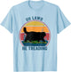 Oh Lawd He Treading T-Shirt - T-Shirt | Light Blue
