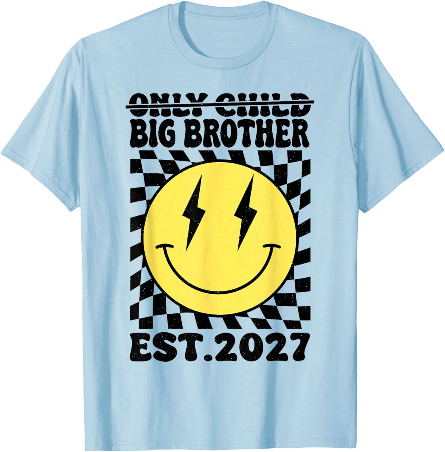 Promoted to Big Brother 2027 Only Child Big Brother 2027 T-Shirt - T-Shirt | Light Blue