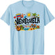 Venezuela Venezuelan Kids Toddler Venezolano Flag Men Women T-Shirt - T-Shirt | Light Blue