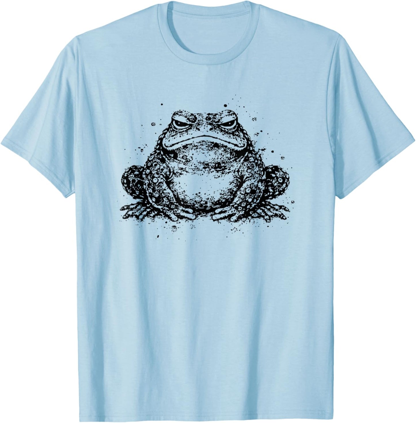 Japan Frog Funny Art Tradition Frog Japanese Calligraphy T-Shirt - T-Shirt | Light Blue
