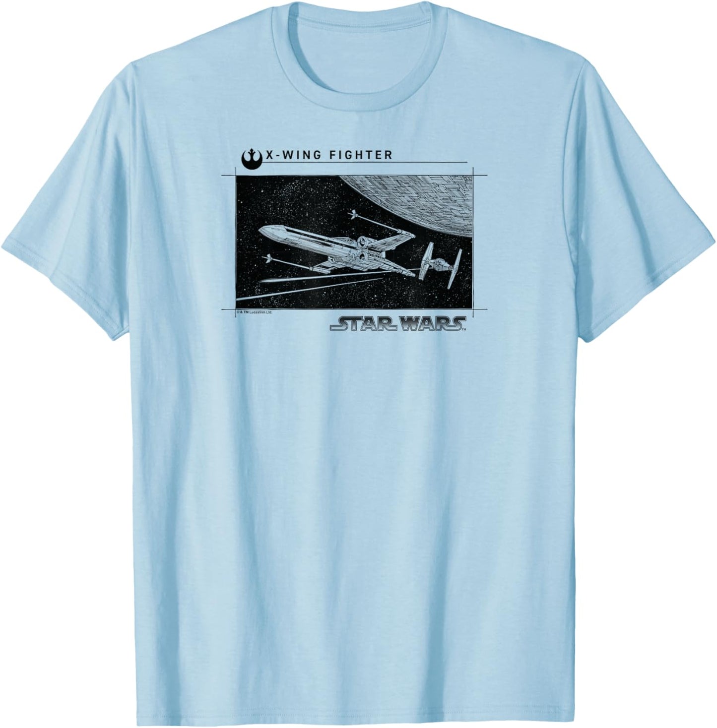 Star Wars - Concept Rebel T-Shirt - T-Shirt | Light Blue