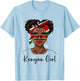 Kenya Flag Outfit for Woman Girl Souvenirs Keynan T-Shirt - T-Shirt | Light Blue