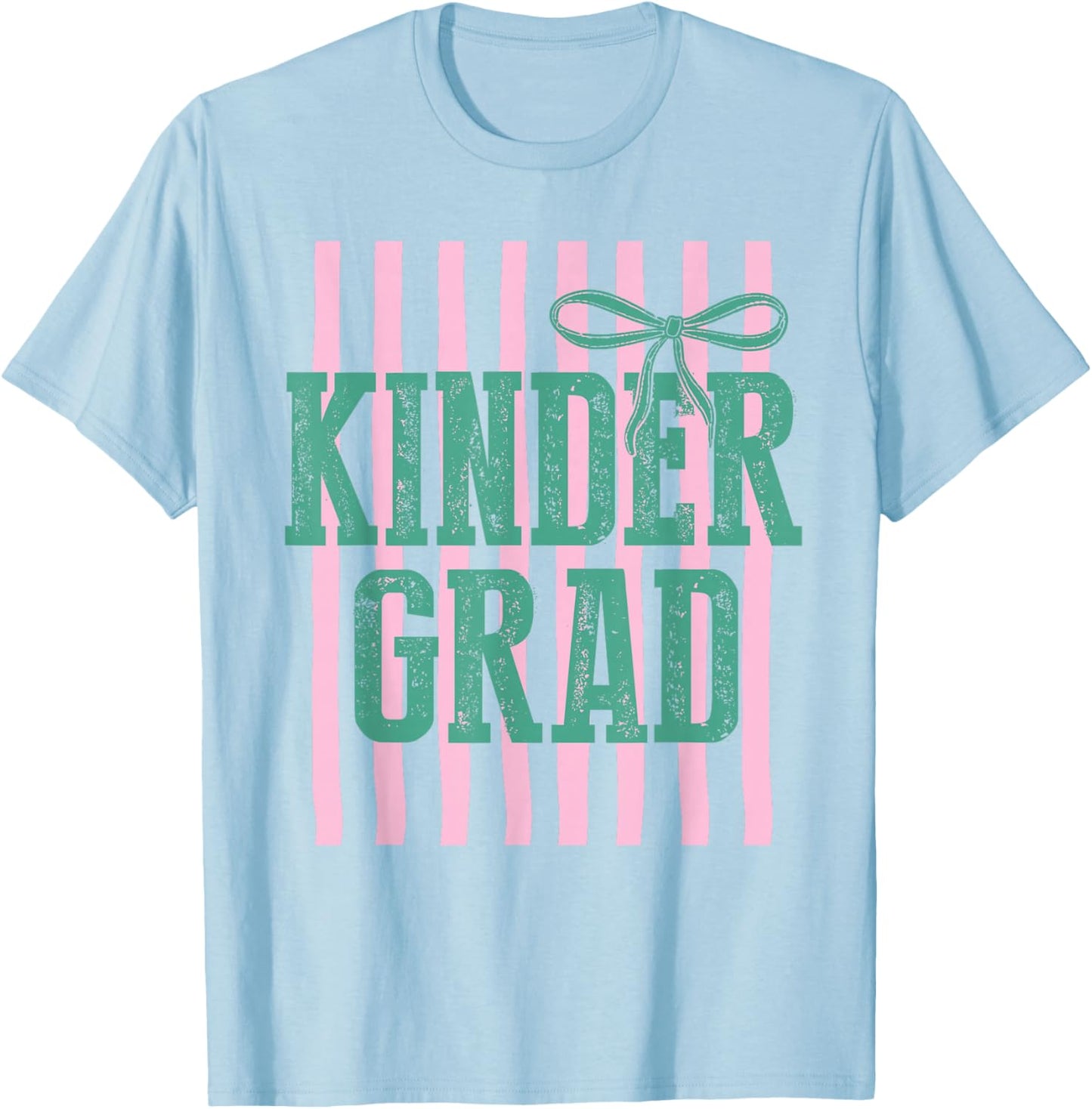 Kindergarten Graduate 2026 Kinder Grad School Graduation T-Shirt - T-Shirt | Light Blue