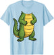 Funny Alligator Shirt Adult Kids Men Women Gator Costume T-Shirt - T-Shirt | Light Blue