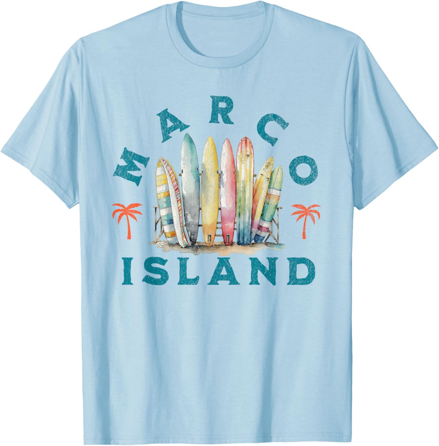 Marco Island T-Shirt - T-Shirt | Light Blue