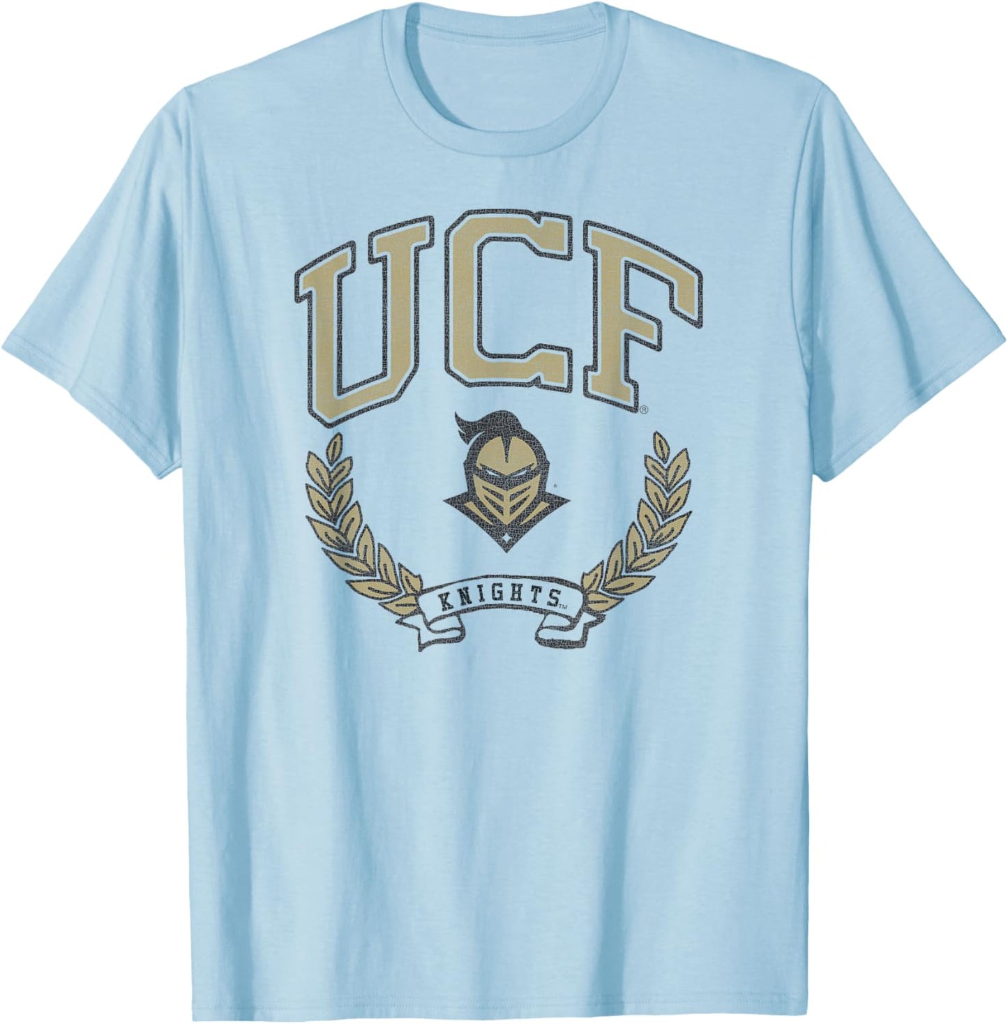 Central Florida Golden Knights Victory Vintage White T-Shirt - T-Shirt | Light Blue