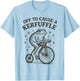Off to Cause A Kerfuffle Frog T-Shirt - T-Shirt | Light Blue