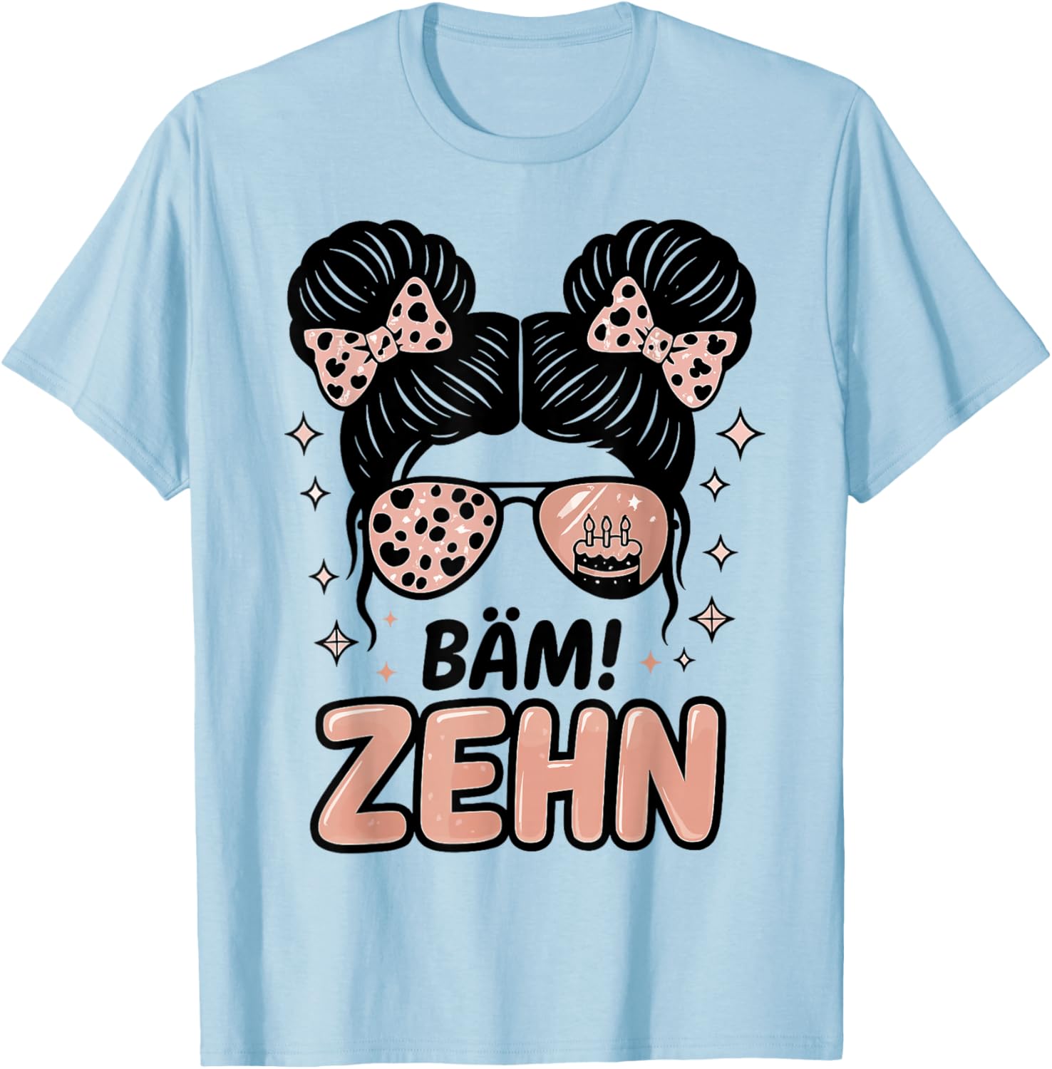 10th Birthday Girl 10 Years 2016 Funny Gift T-Shirt - T-Shirt | Light Blue