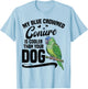 Parrot Lover Owner Birdkeeper Cooler Blue Crowned Conure T-Shirt - T-Shirt | Light Blue