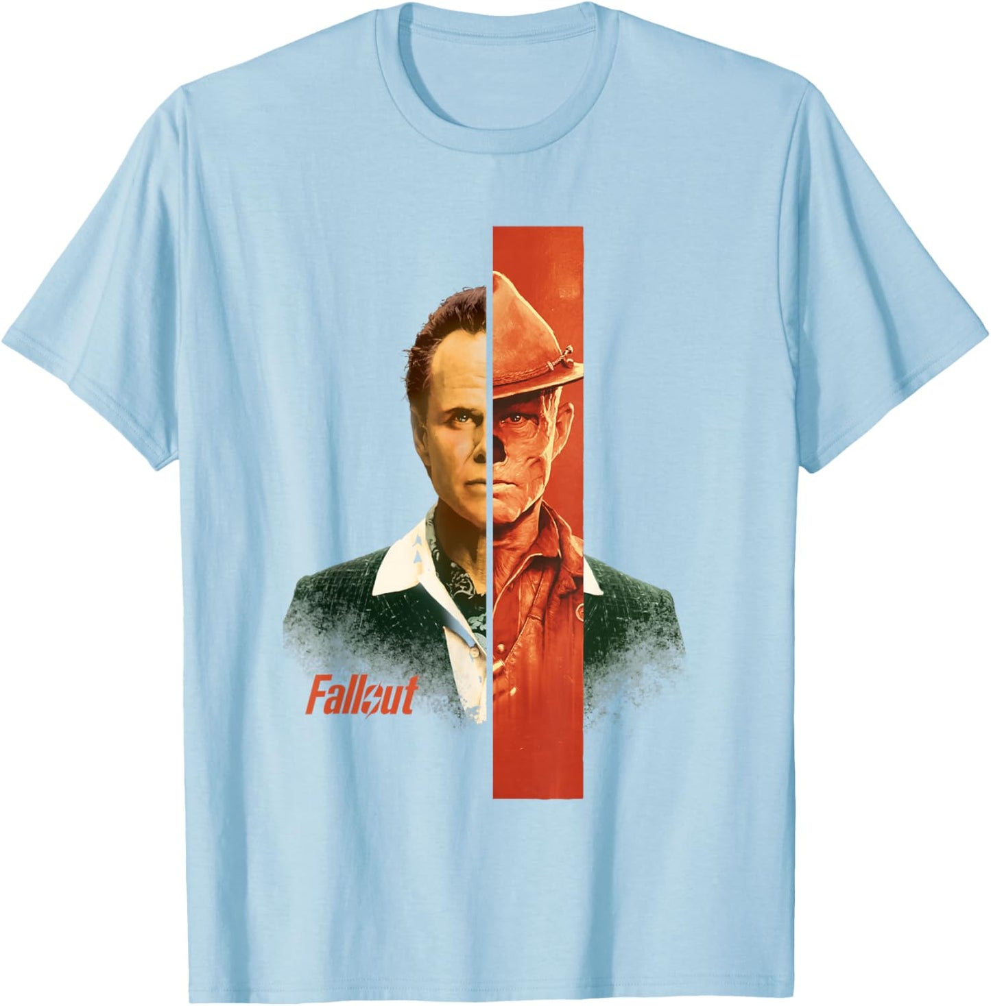 Fallout - Cooper Howard T-Shirt - T-Shirt | Light Blue
