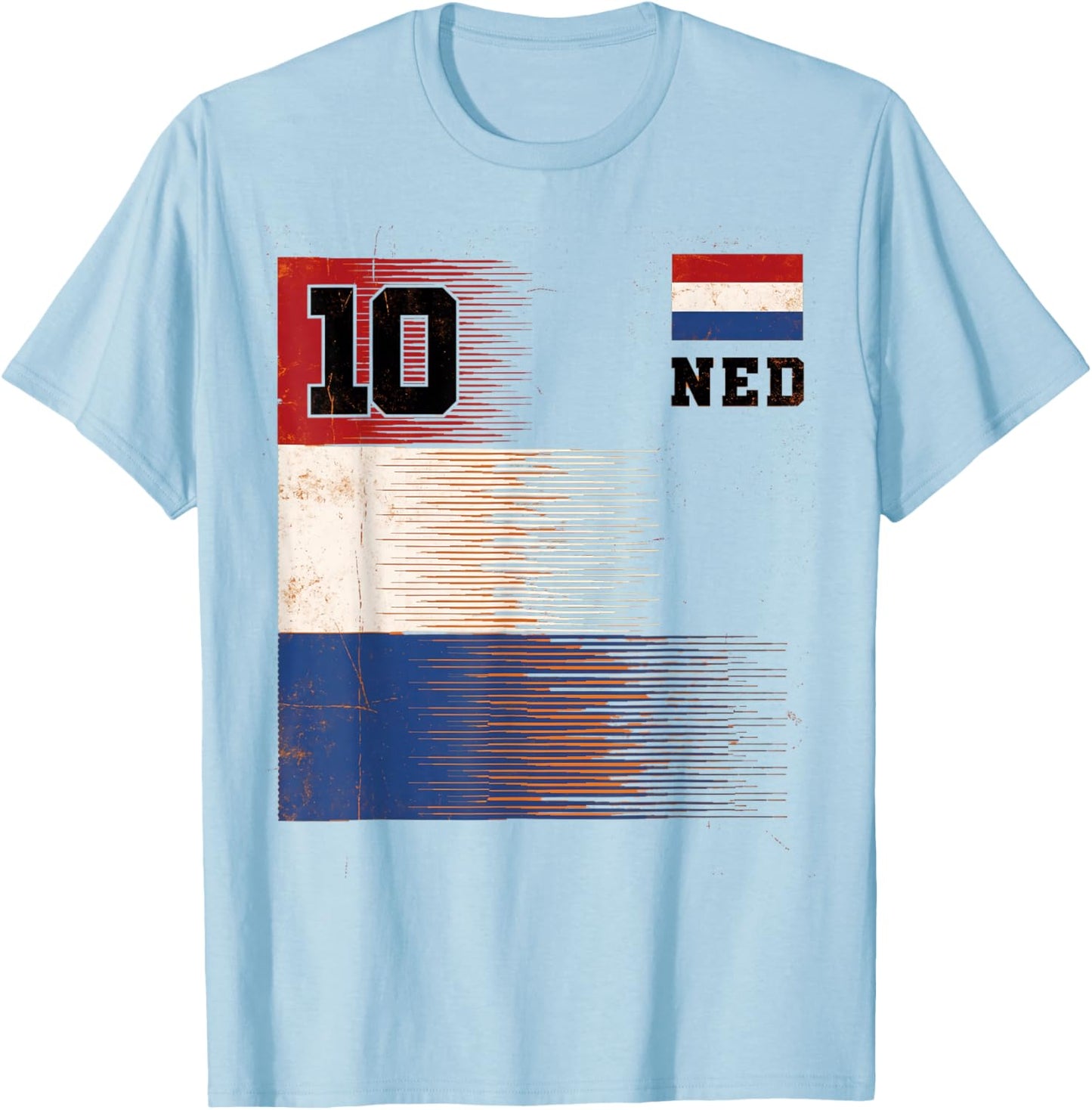 Pays-Bas Néerlandais Hollande Pays-Bas T-Shirt - T-Shirt | Light Blue