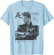 Iconic Faith Image of George Michael T-Shirt - T-Shirt | Light Blue