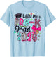 Cute Little Miss Pre K Grad 2026 Funny Preschool Graduation T-Shirt - T-Shirt | Light Blue