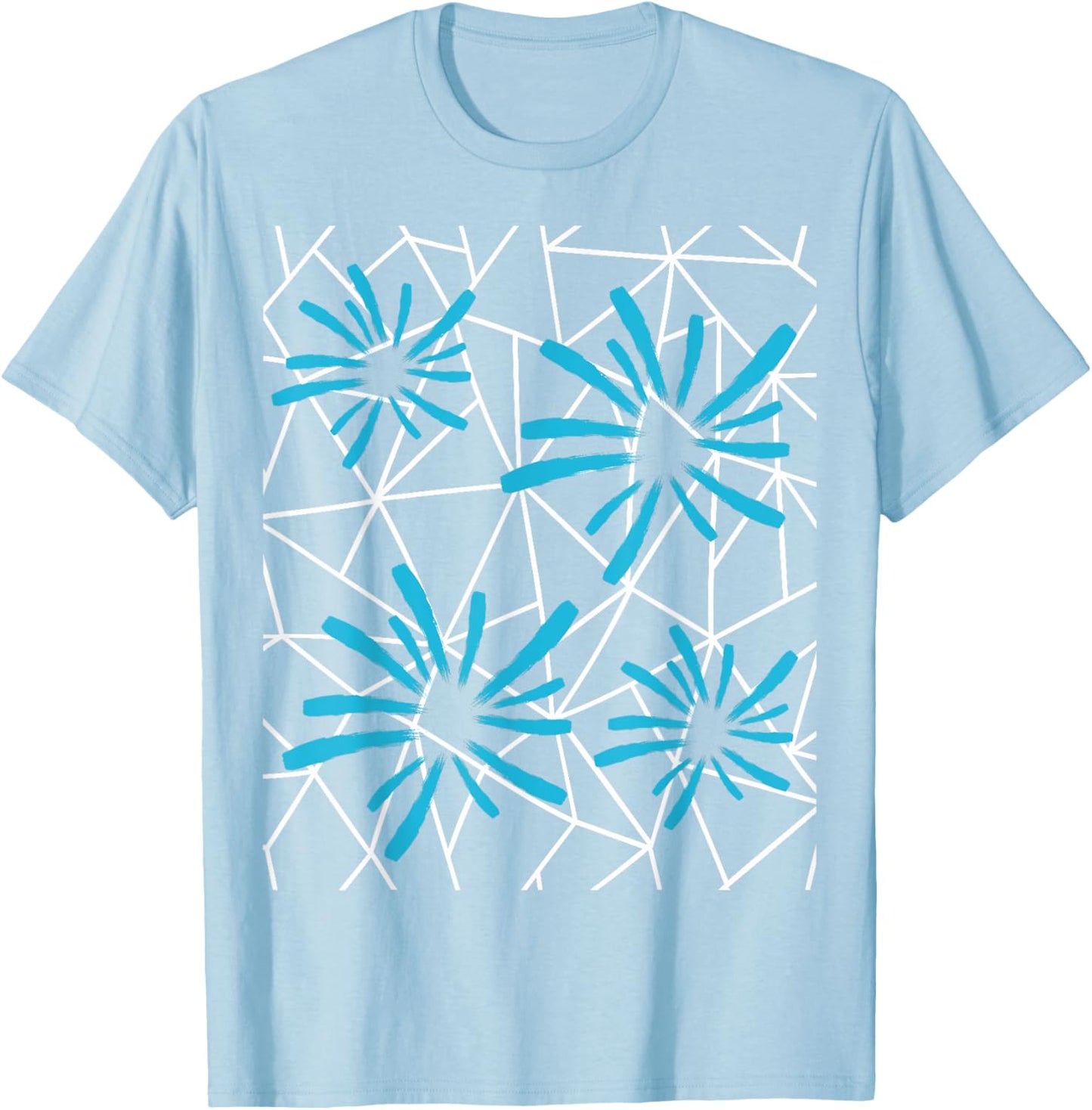 Joy Inside Dress Pattern - Lazy Halloween Costume - Yellow T-Shirt - T-Shirt | Light Blue