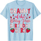 Grammy of The Berry First Birthday Girl Strawberry Lover T-Shirt - T-Shirt | Light Blue