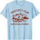 I Stand With The NPS Protect Our National Parks Horses T-Shirt - T-Shirt | Light Blue