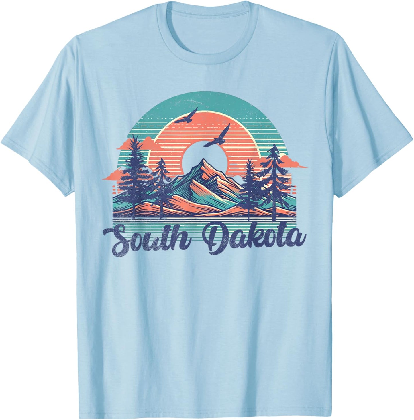 South Dakota T-Shirt - T-Shirt | Light Blue