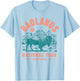 Badlands National Park Wilderness Hiking Camping Adventure T-Shirt - T-Shirt | Light Blue