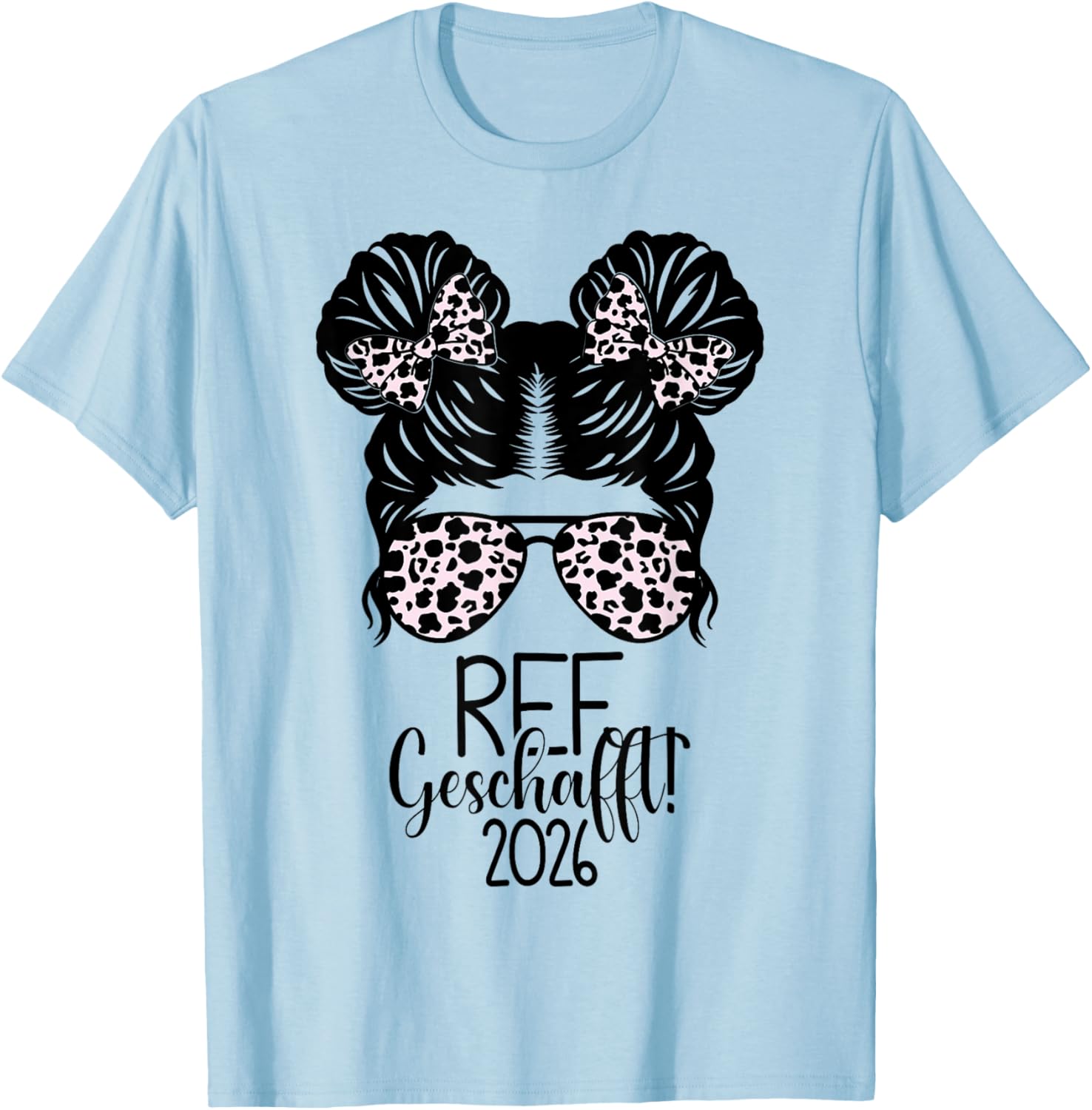 with German Text "Abschluss Referendariat Bestanden" Ref 2026 T-Shirt - T-Shirt | Light Blue