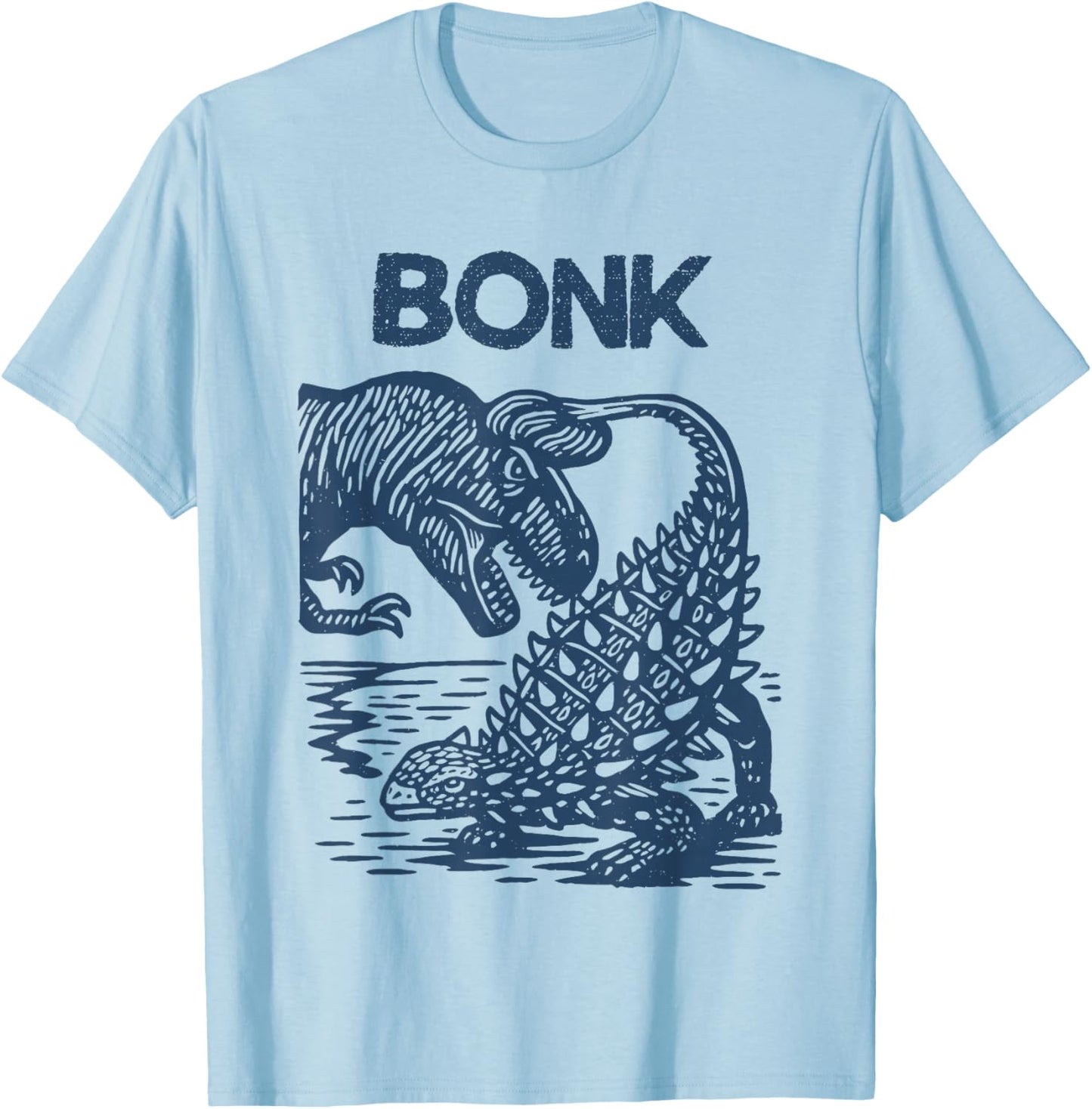 Late Cretaceous bonk T-Shirt - T-Shirt | Light Blue