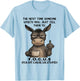 Middle Finger T-Shirt - T-Shirt | Light Blue