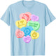 NBA Boston Celtics Valentine's Day Candy Hearts T-Shirt - T-Shirt | Light Blue