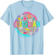 Cute Custodian Shirt First Day of school Back to school gift T-Shirt - T-Shirt | Light Blue