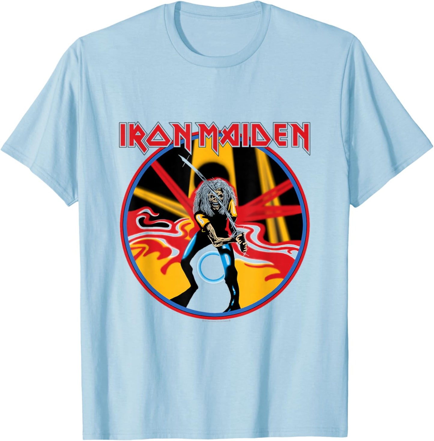 Iron Maiden - Japan Event White T-Shirt - T-Shirt | Light Blue