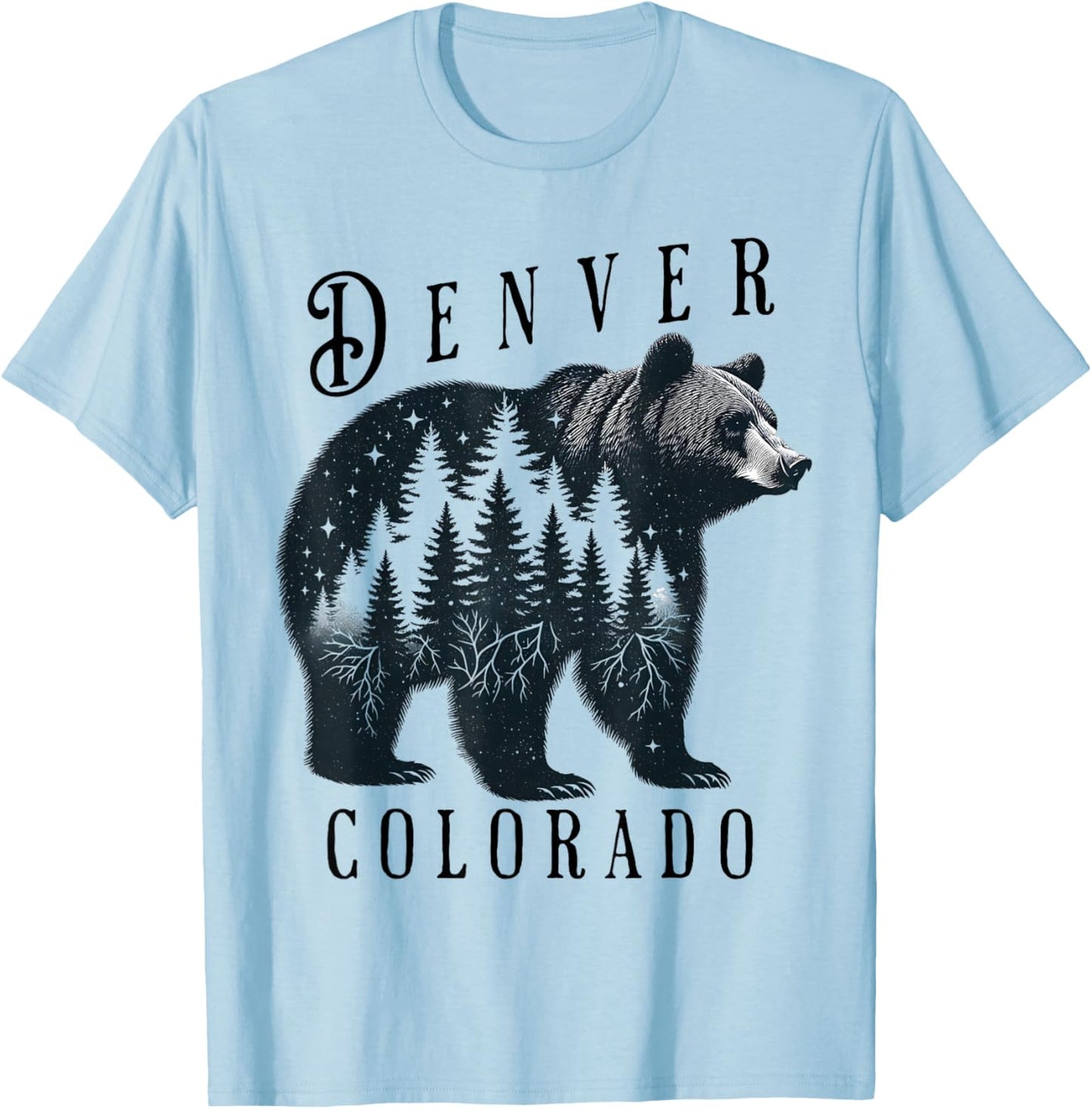 Denver T-Shirt - T-Shirt | Light Blue