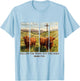 Follow The Word Not The Herd Christian Vintage Bible Verse T-Shirt - T-Shirt | Light Blue