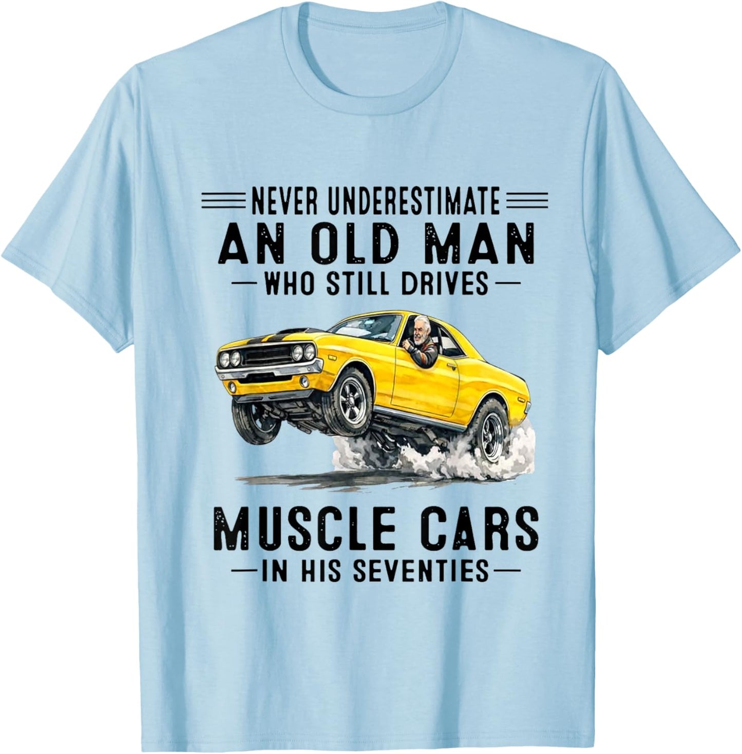 Muscle T-Shirt - T-Shirt | Light Blue
