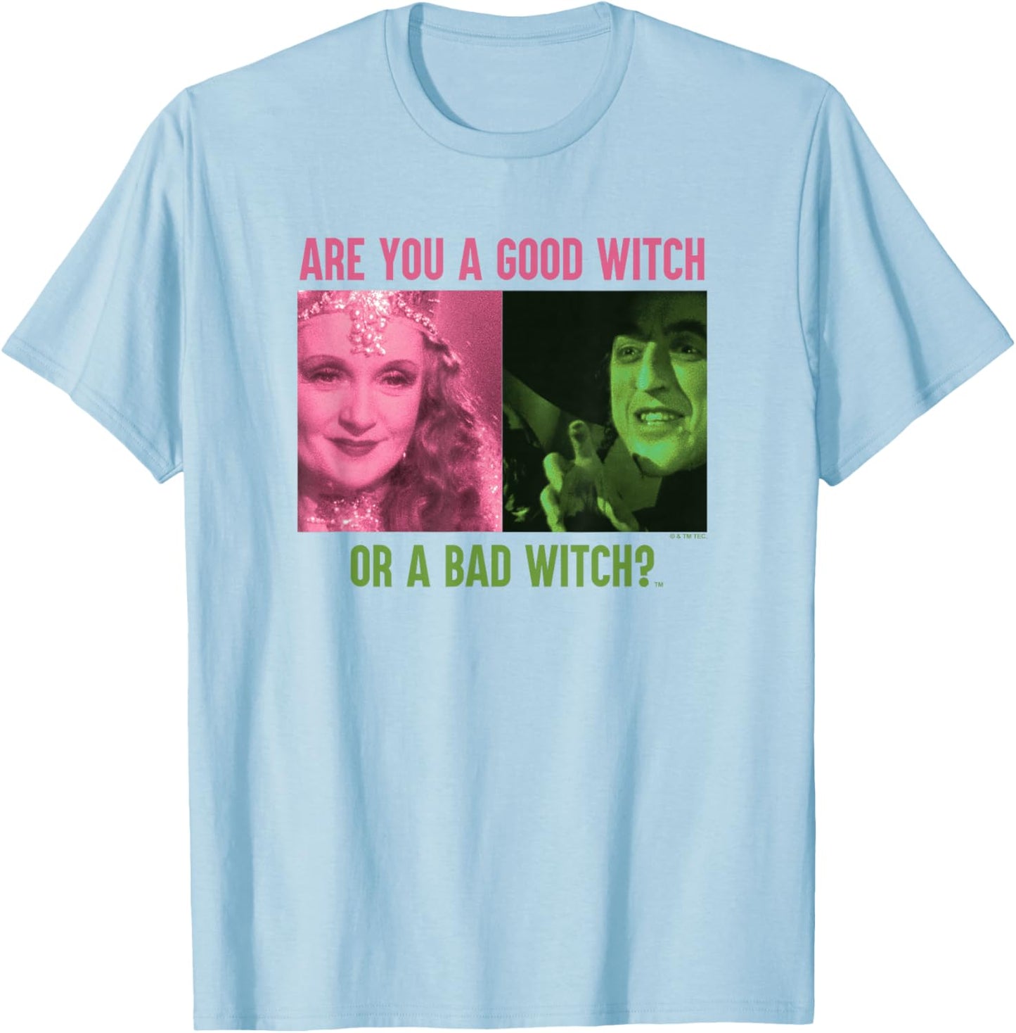 The Wizard of Oz Good Witch or Bad Witch T-Shirt - T-Shirt | Light Blue