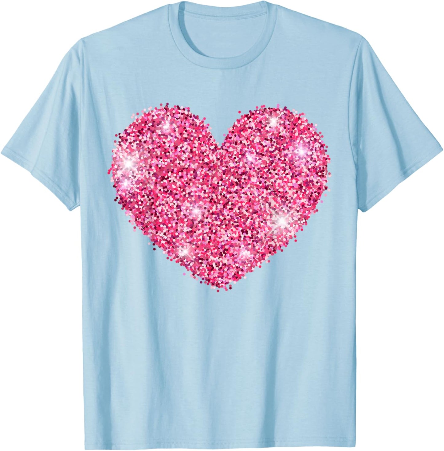 Valentine's Day Heart Costume Love Design T-Shirt - T-Shirt | Light Blue