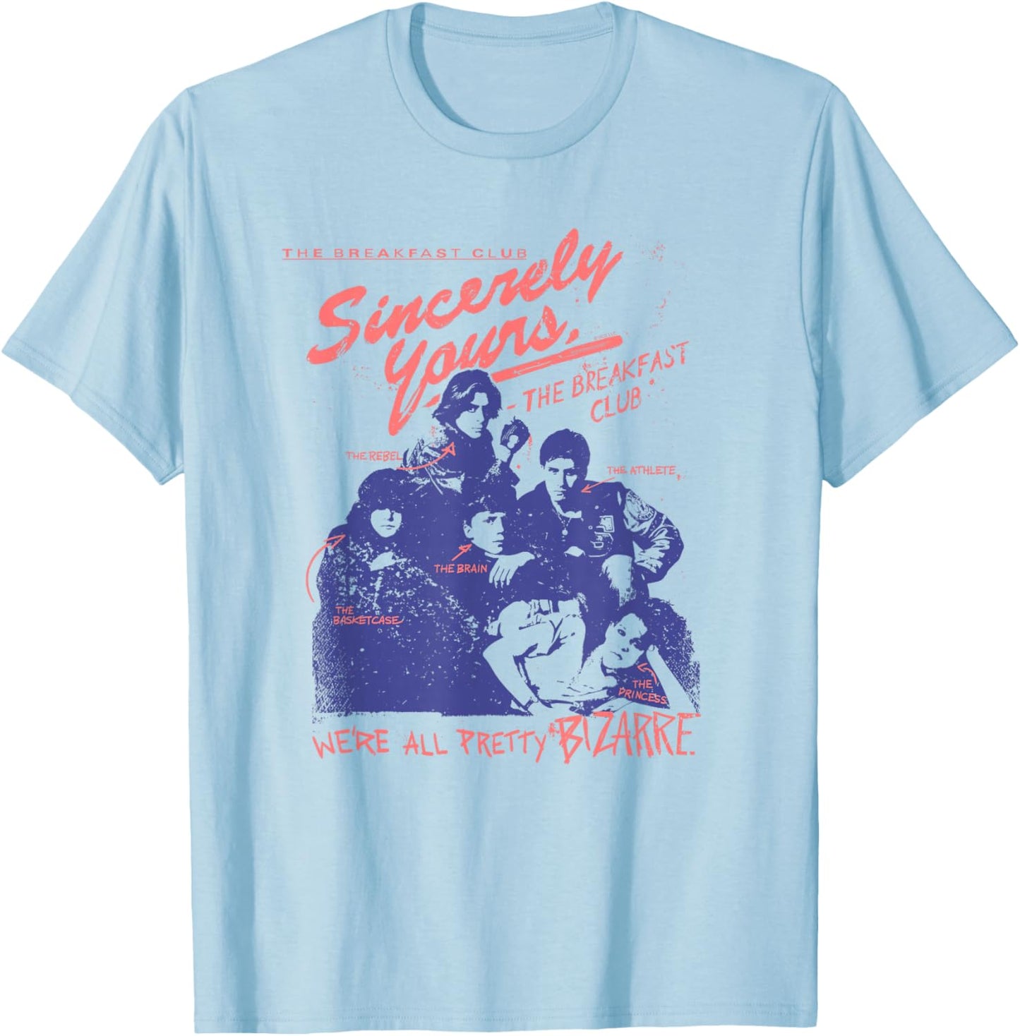 The Breakfast Club Pretty Bizarre T-Shirt - T-Shirt | Light Blue